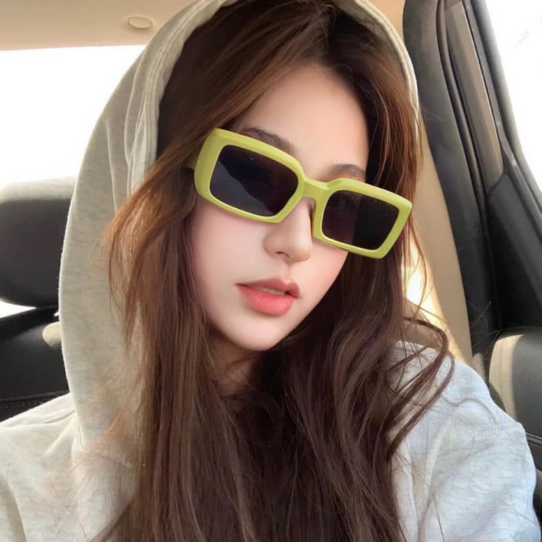 óculos de sol feminino com proteção uv óculos de sol quadrado feminino oculos de sol óculos feminino de sol Óculos de so