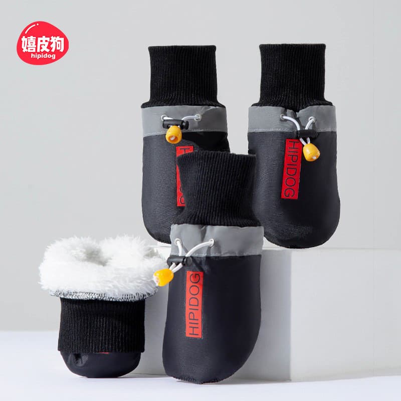Cão ártico velo sapatos de sola macia mais velo grosso Golden Retriever sapatos para cães grandes médio grande cão Pet p