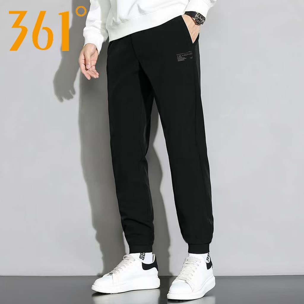 361 calças esportivas masculinas 2025 outono novo estilo de malha quente Leggings calças soltas calças casuais calças co