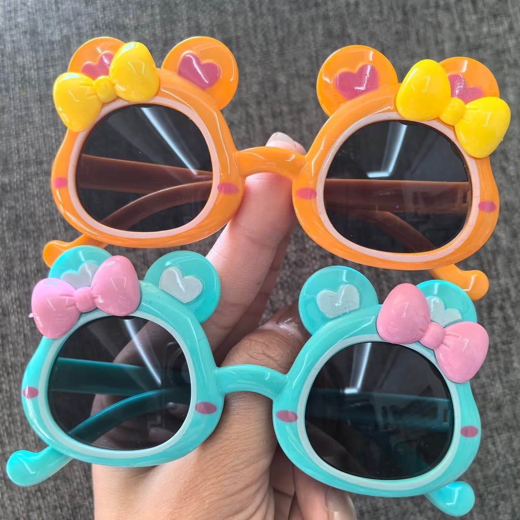 Crianças óculos de sol meninos meninas bebê viagem Super bonito protetor solar pára-sol óculos de sol meninas dos desenh