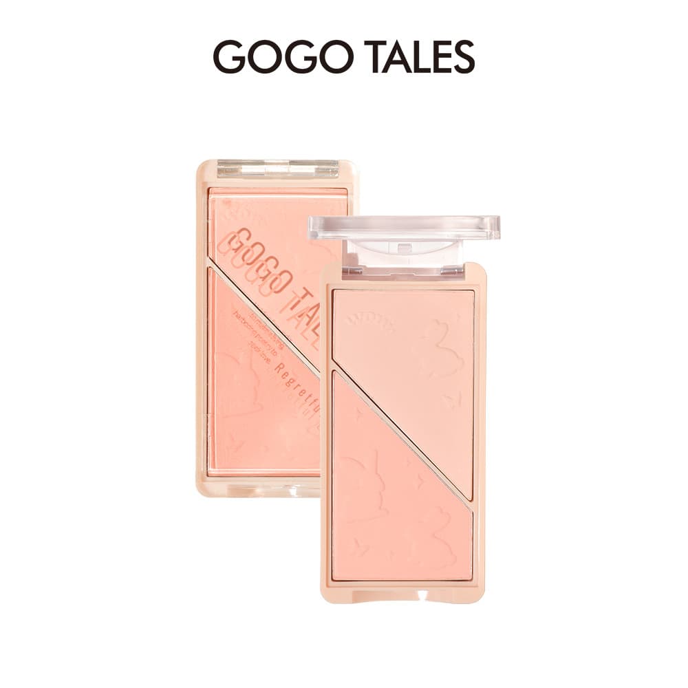 GOGO TALES GOGO Dance Vitality Soft Mist Blush Palette Nude Maquiagem Matte Natural Rouge Sol Vermelho Cor de Expansão