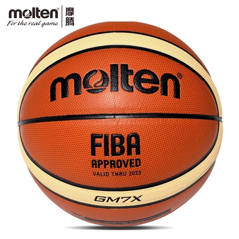 Pedido mudança de preço de fornecimento fundido basquete BGM7XFIBA bola adolescente interior PU partícula basquete