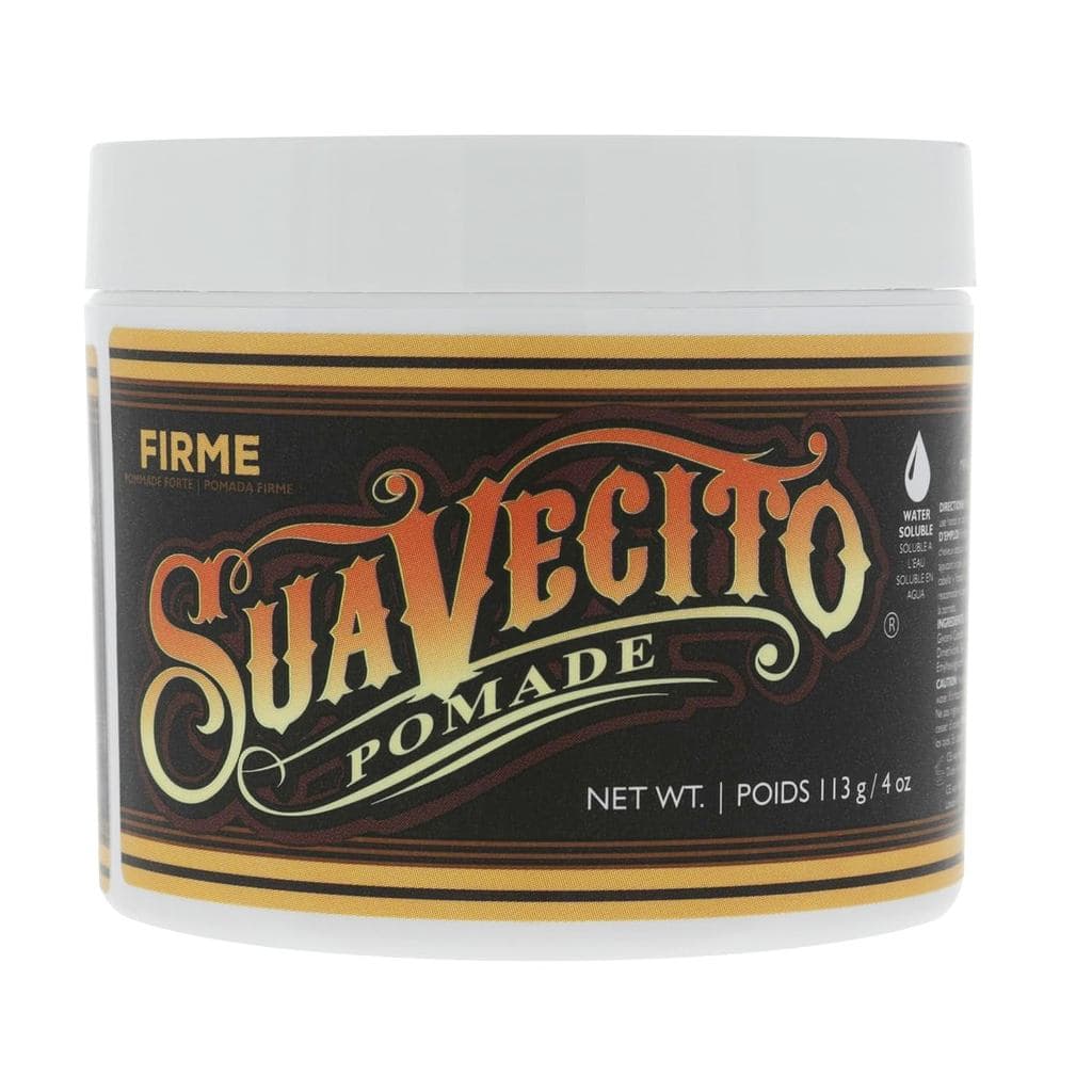 Suavecito Pomada Fixação Forte - Pomada Capilar de Fixação Forte para Homens - Gel Capilar à Base de Água com Brilho Méd