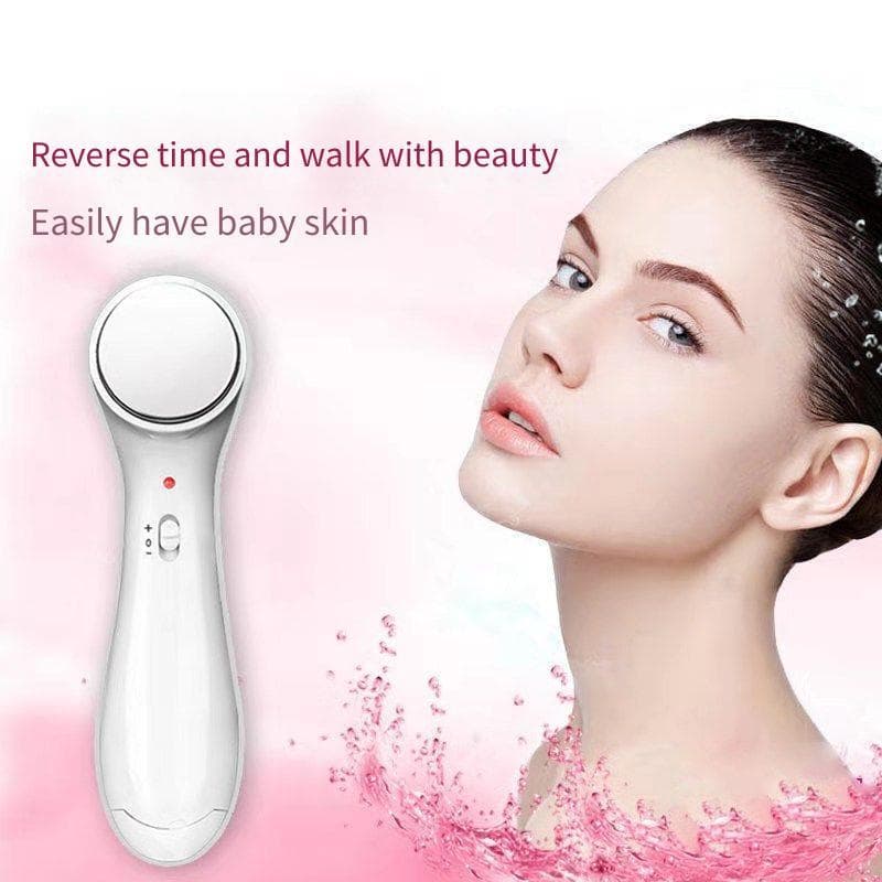 Instrumento de beleza de íon, instrumento de importação de essência, absorção dupla, massageador Facial, levantamento, e