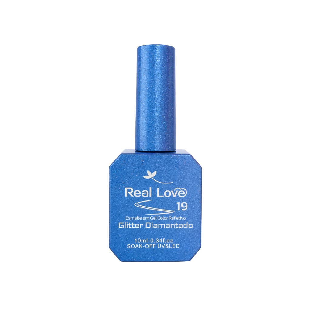 Esmalte em Gel Refletivo Real Love Coleção LT-39 Cor: 19