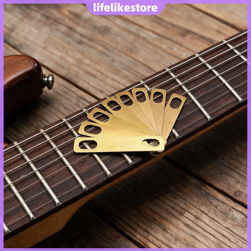 Placa De Calço De Pescoço De Guitarra , Ferramenta De Ângulo De Parafuso De Latão , Reparo De Luthier De Baixo Elétrica