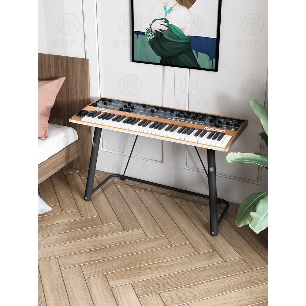 Suporte de piano U tipo piano elétrico linha de Metal suporte teclado instrumento Musical teclado eletrônico áudio ataca