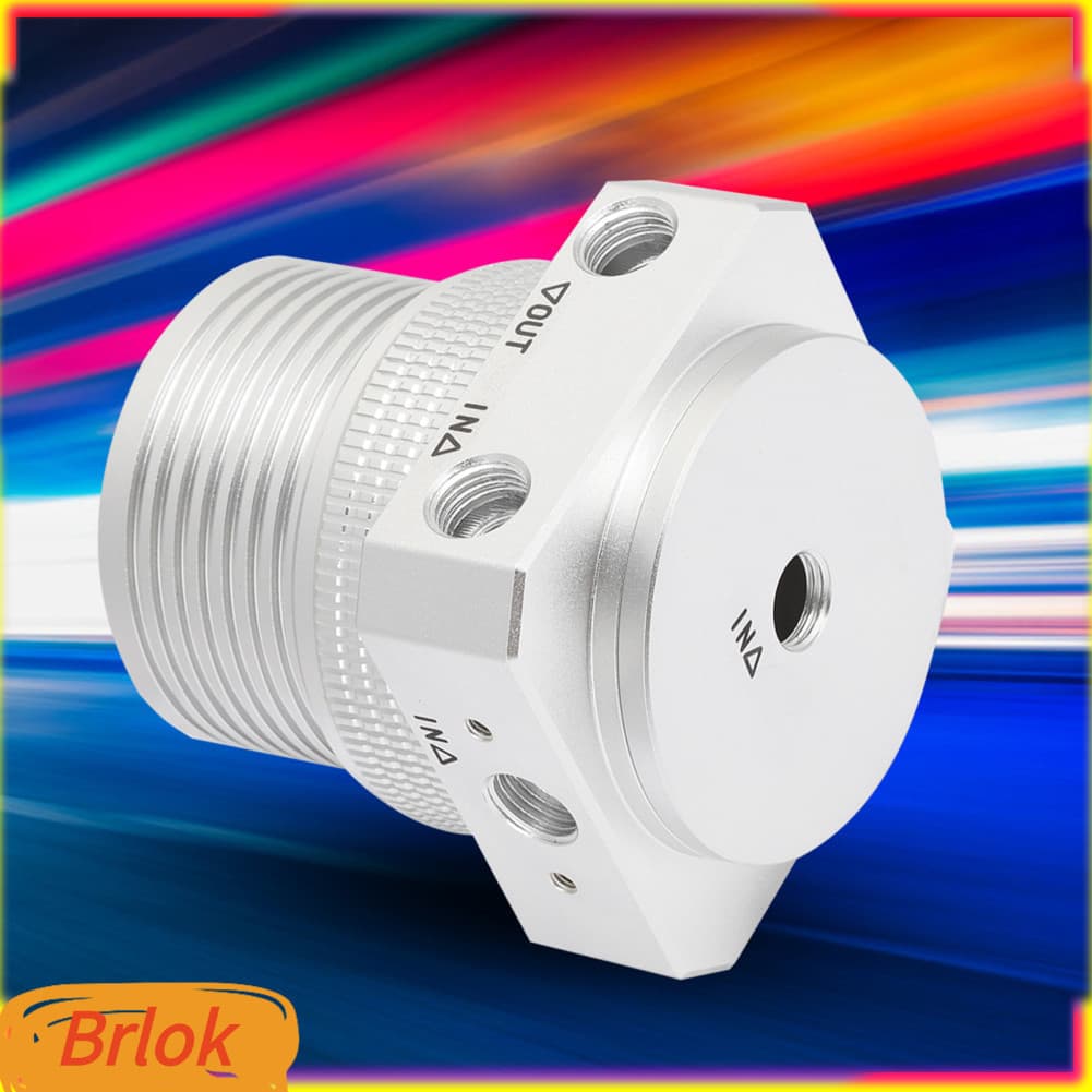 Brlok-br Tampa superior da bomba Yoidesu D5 PJ-D5QJS em liga de alumínio para água com rosca macho de 60 mm (prata)