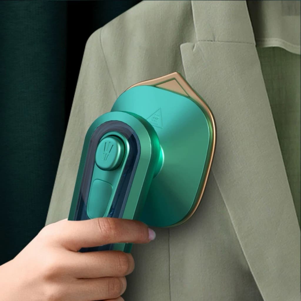 Mini ferro portátil, vapor potente para remover rugas rapidamente, um ótimo organizador de emergência para viagens