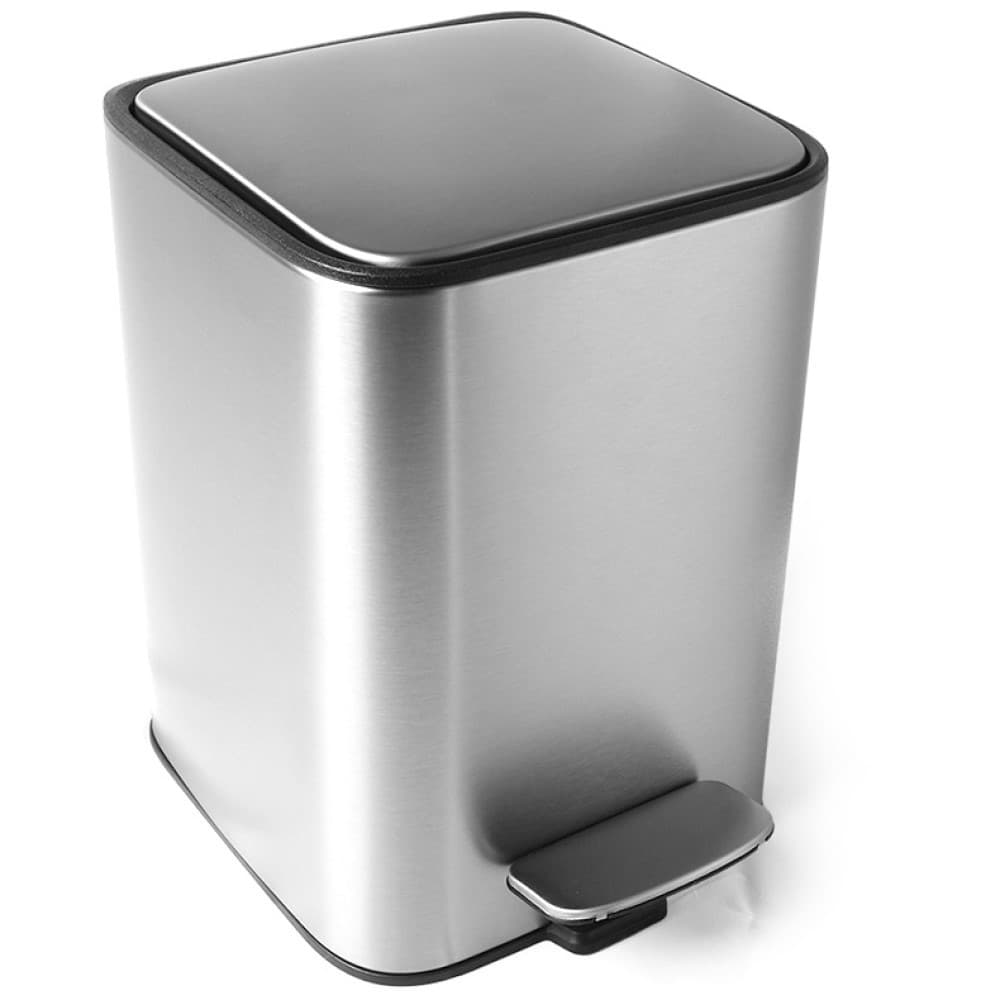 Lixeira Para Banheiro 3 Litros Inox Home Yikasa