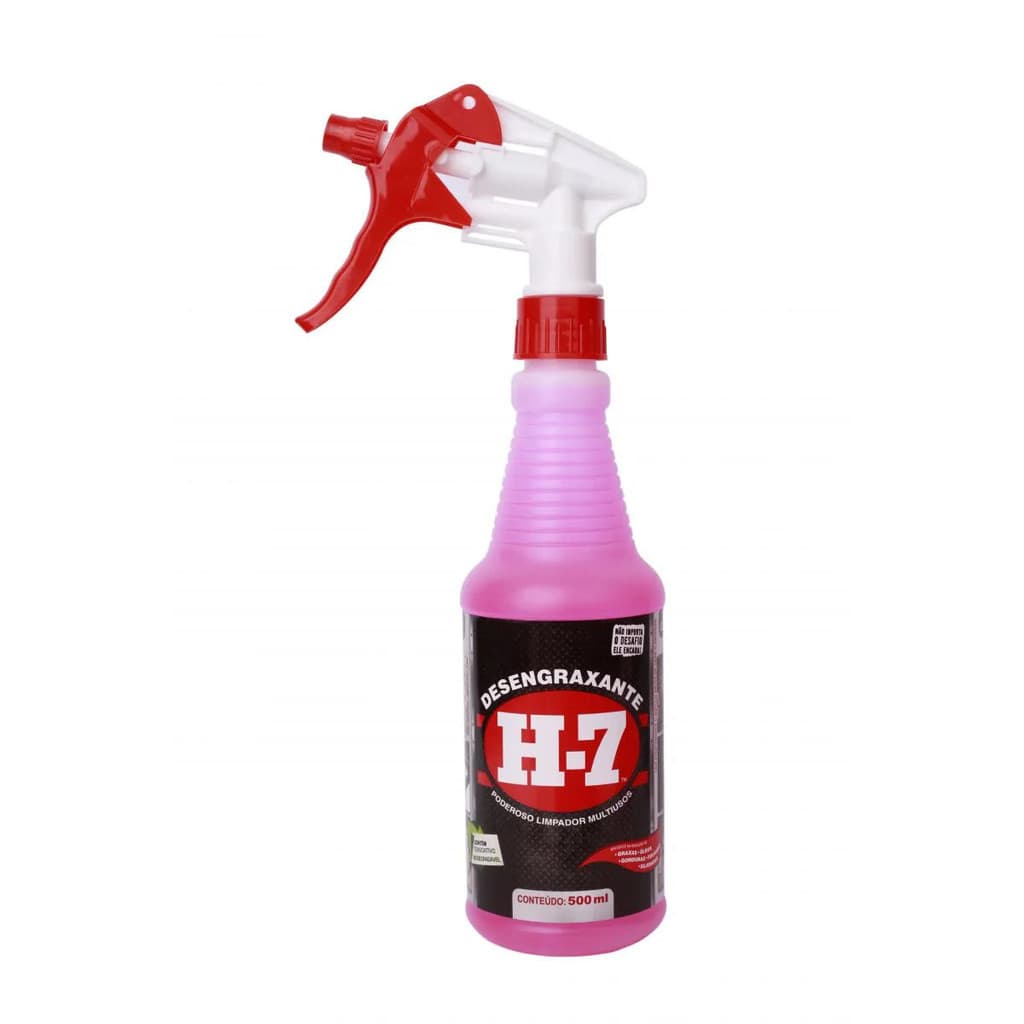 Desengraxante Multiuso H7 500ml Limpador Automotivo Removedor de Gordura