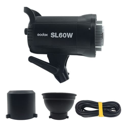 Iluminador Led Godox Sl60W Luz Contínua 5600k T