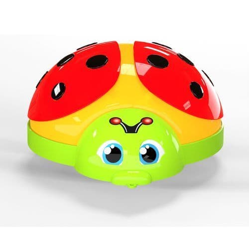 Brinquedo Interativo Joaninha Educativo Desenvolvimento Sensorial Estimula Coordenação Diversão Infantil