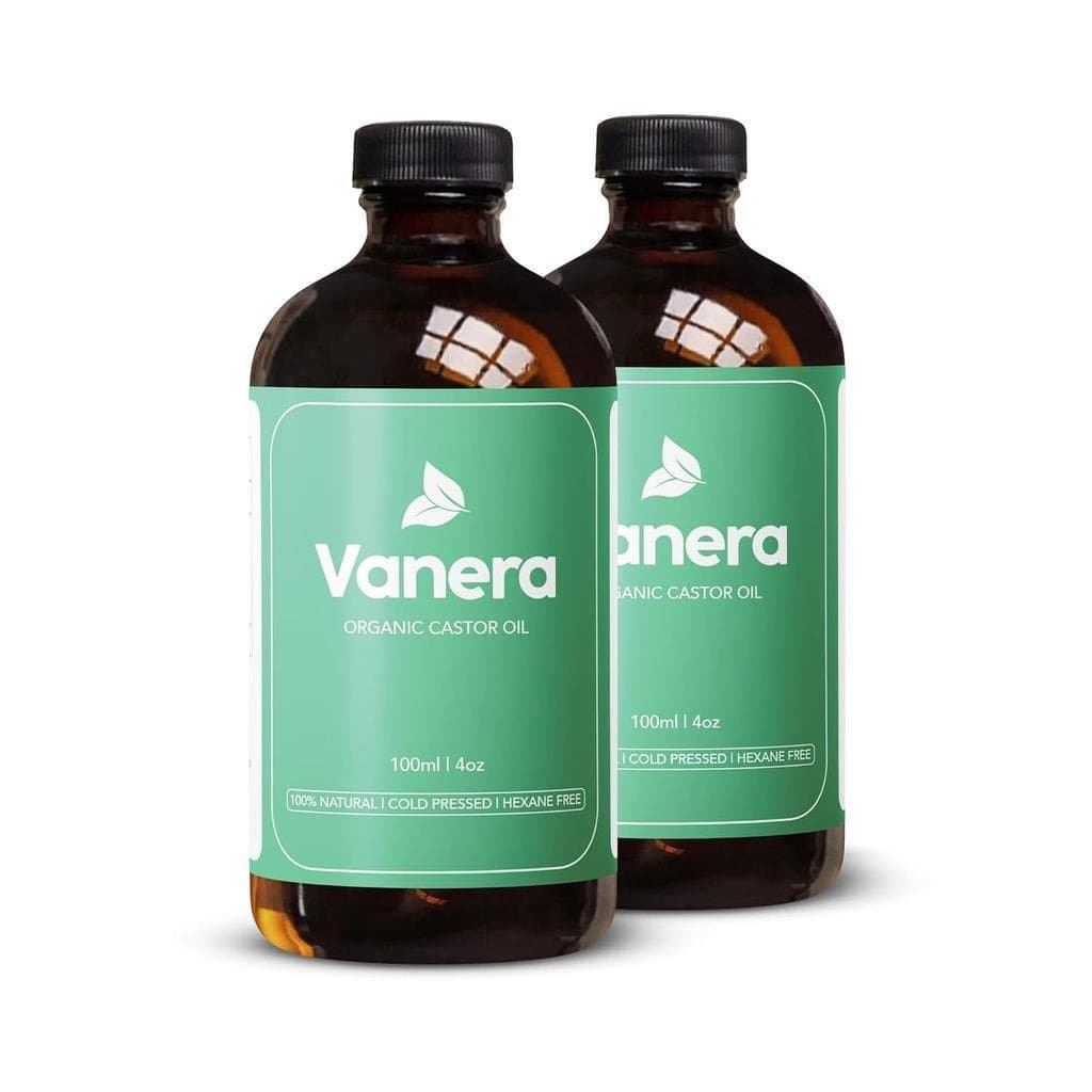 Óleo de Rícino Orgânico – 100% orgânico certificado, sem hexano, óleo de rícino prensado a frio para hidratação, produzi