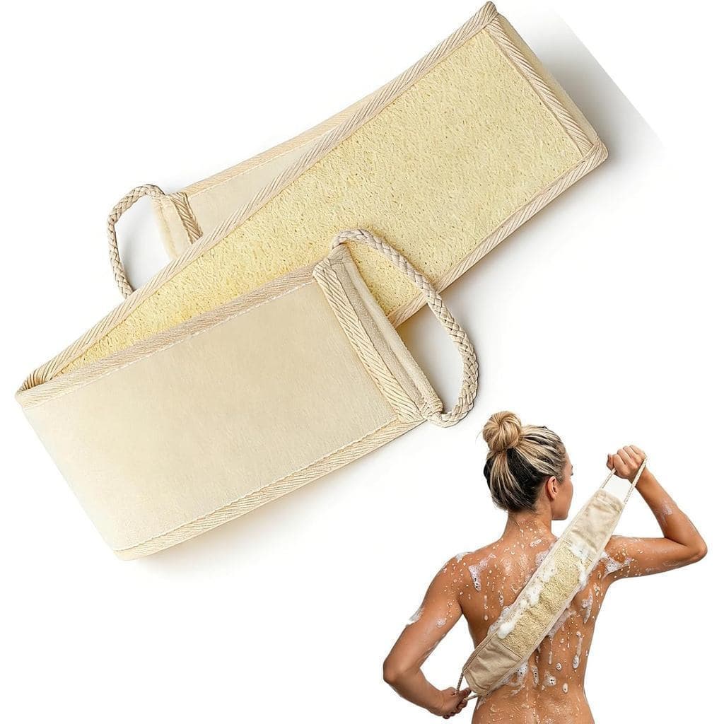 Purificador Traseiro De Bucha Alargada Para Chuveiro , Esponja Natural Mulheres E Homens