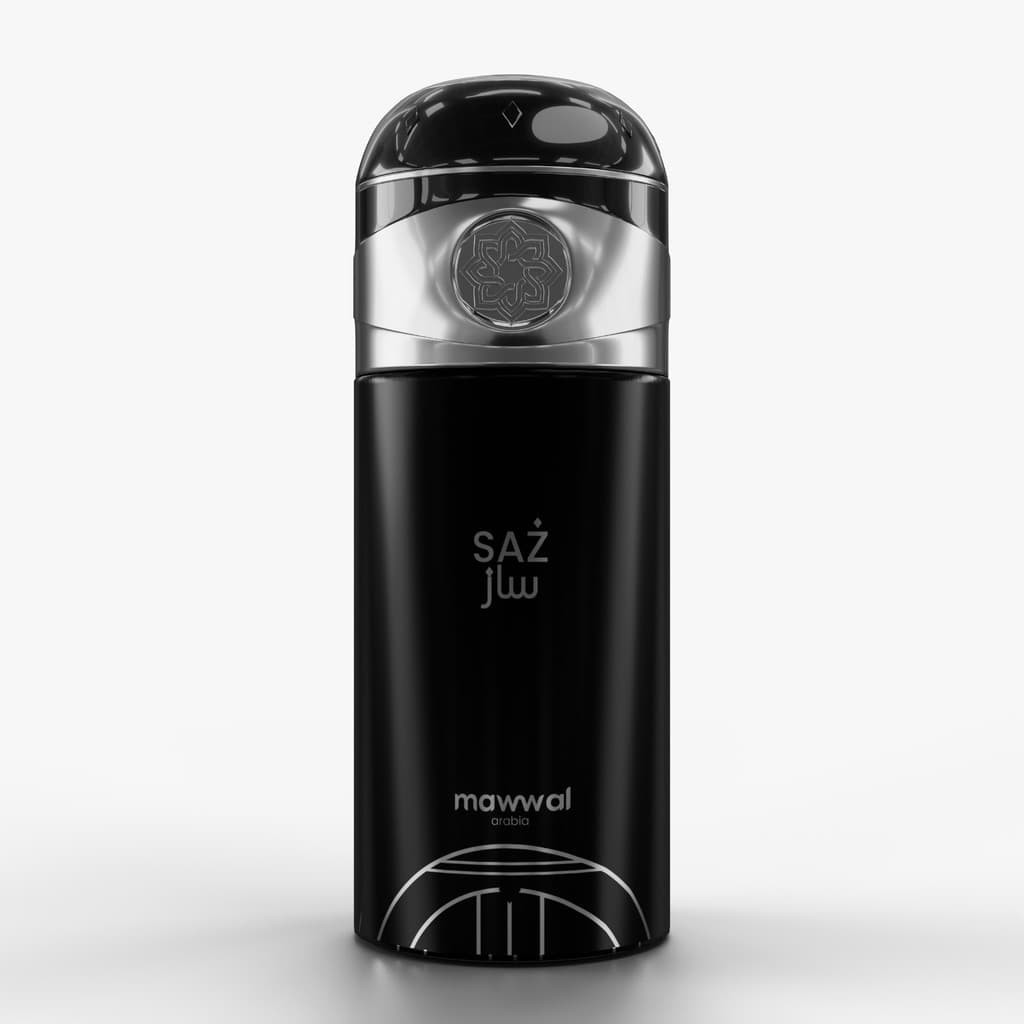 Perfume Árabe Spray Mawwal Symphony Saz Masculino 250ml
