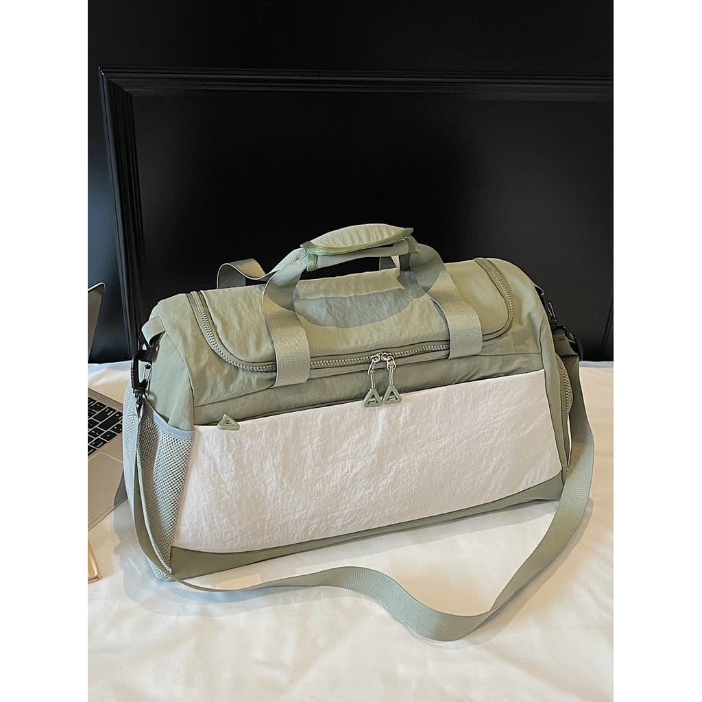 Bolsa de viagem de grande capacidade, masculina, feminina, curta distância, viagem de negócios, academia, separação seca