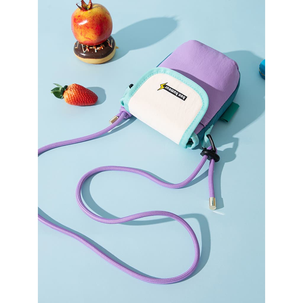 Primavera verão novos produtos faísca grupo série Retro contraste cor saco do telefone móvel viagem dopamina bolsa femin
