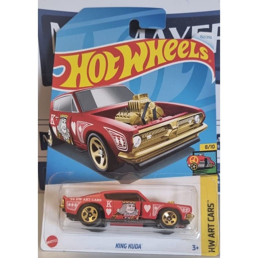 Hot Wheels King Kuda Vermelho