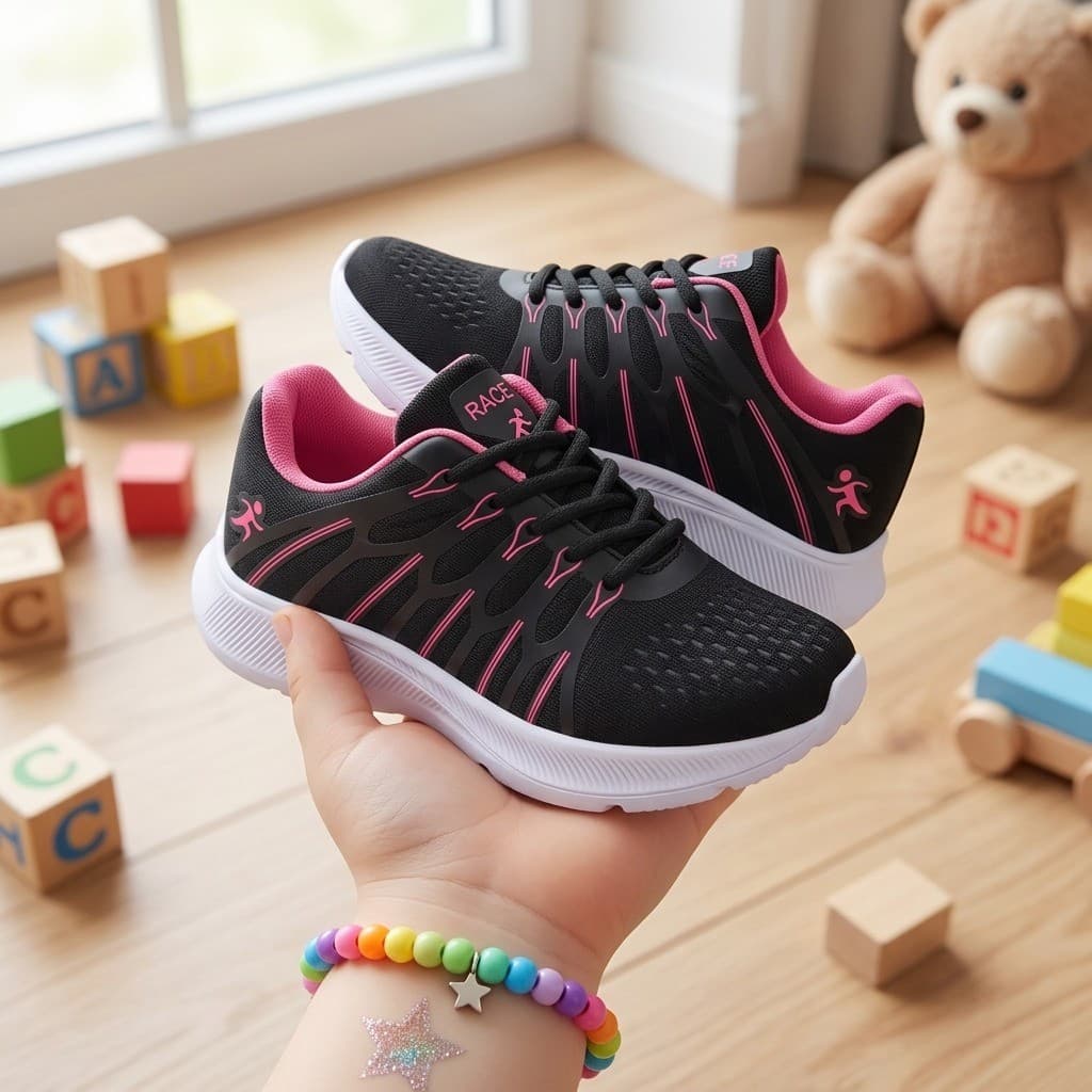 Tenis raccy infantil sport estiloso Moda 2026 Novidade
