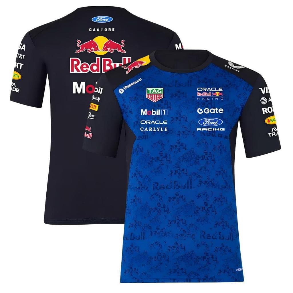 Novo estilo F1 Racing Motorcycle Jersey Camisa de ciclismo respirável de secagem rápida em torno do pescoço de manga cur