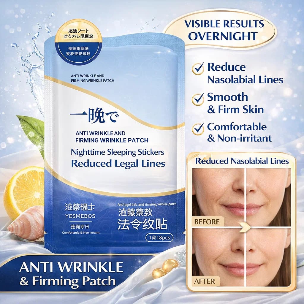 【Hidratação Intensa】Máscara Facial Antirrugas Para Reduzir Rugas/Marcas De Expressão/Idade
