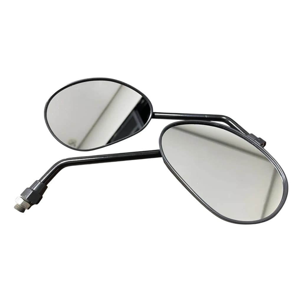 Retrovisor Biz 125/ Pop/ Bross 09 Par Lente Plana Anti Refle