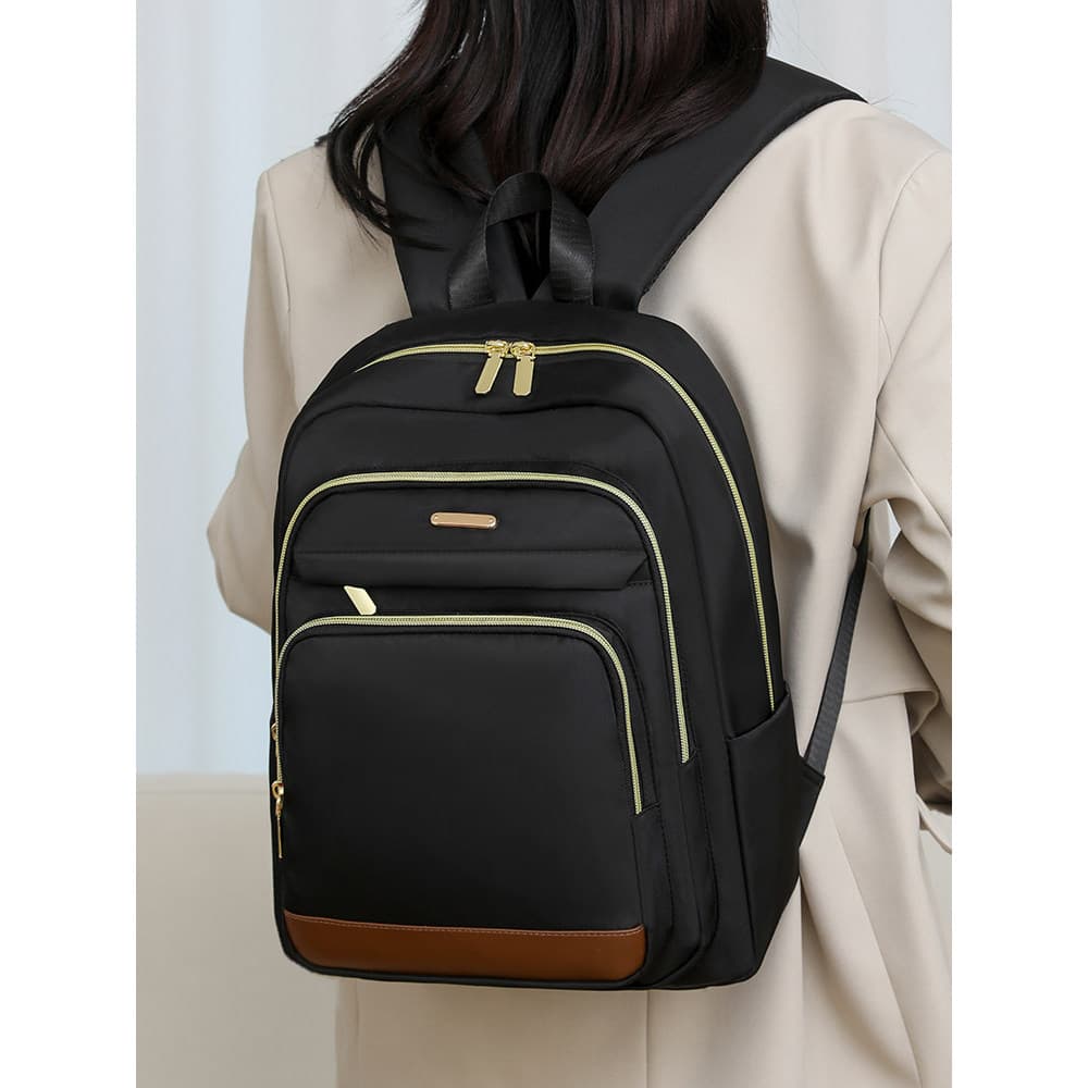 Mochila feminina 2024 novo estilo moda Commuter negócios computador saco lazer grande capacidade saco de viagem estudant