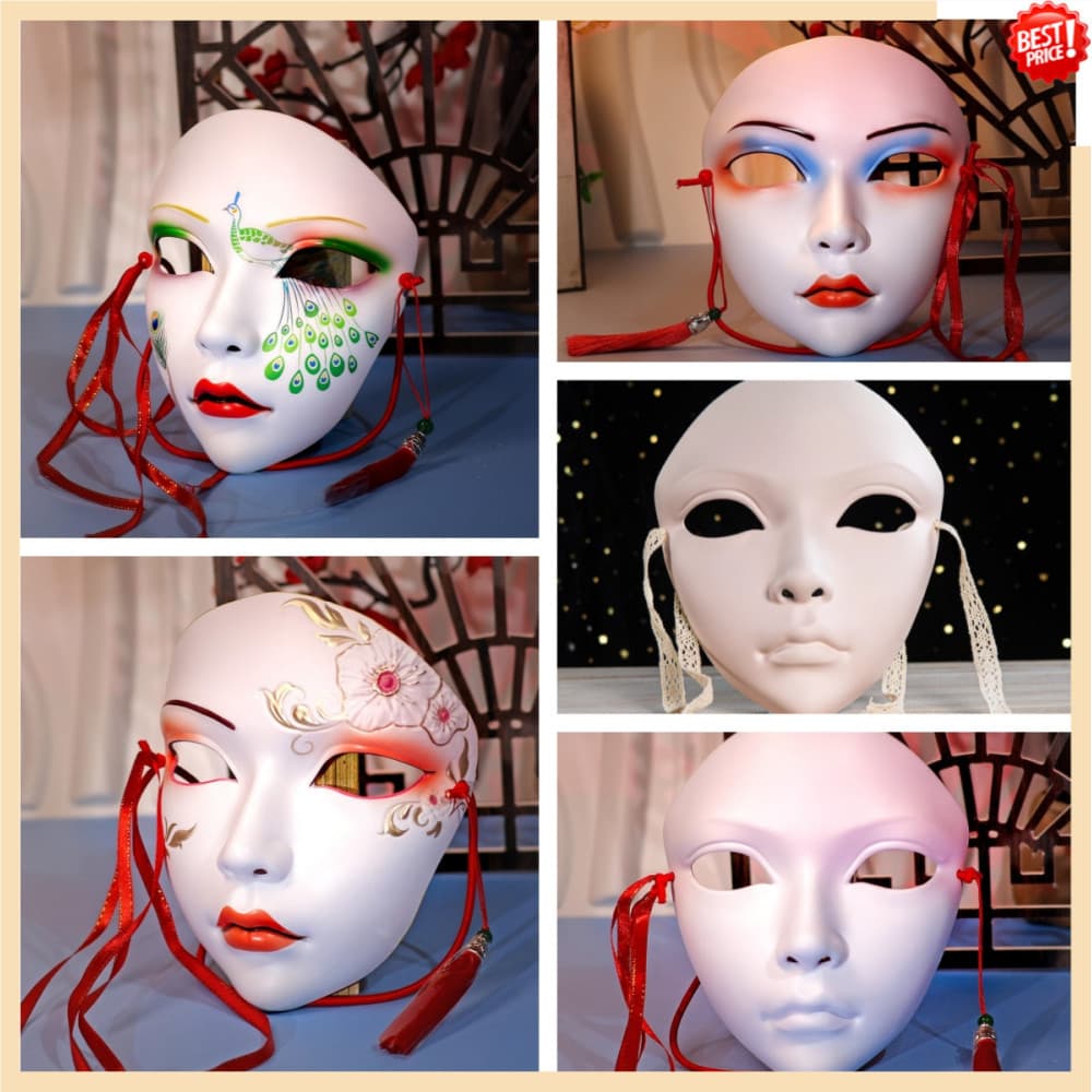 Máscara de Beleza para Festa de Moda, Anime, Carnaval, Baile de Máscaras, Decoração DIY, Acessórios de Fantasia para Rol