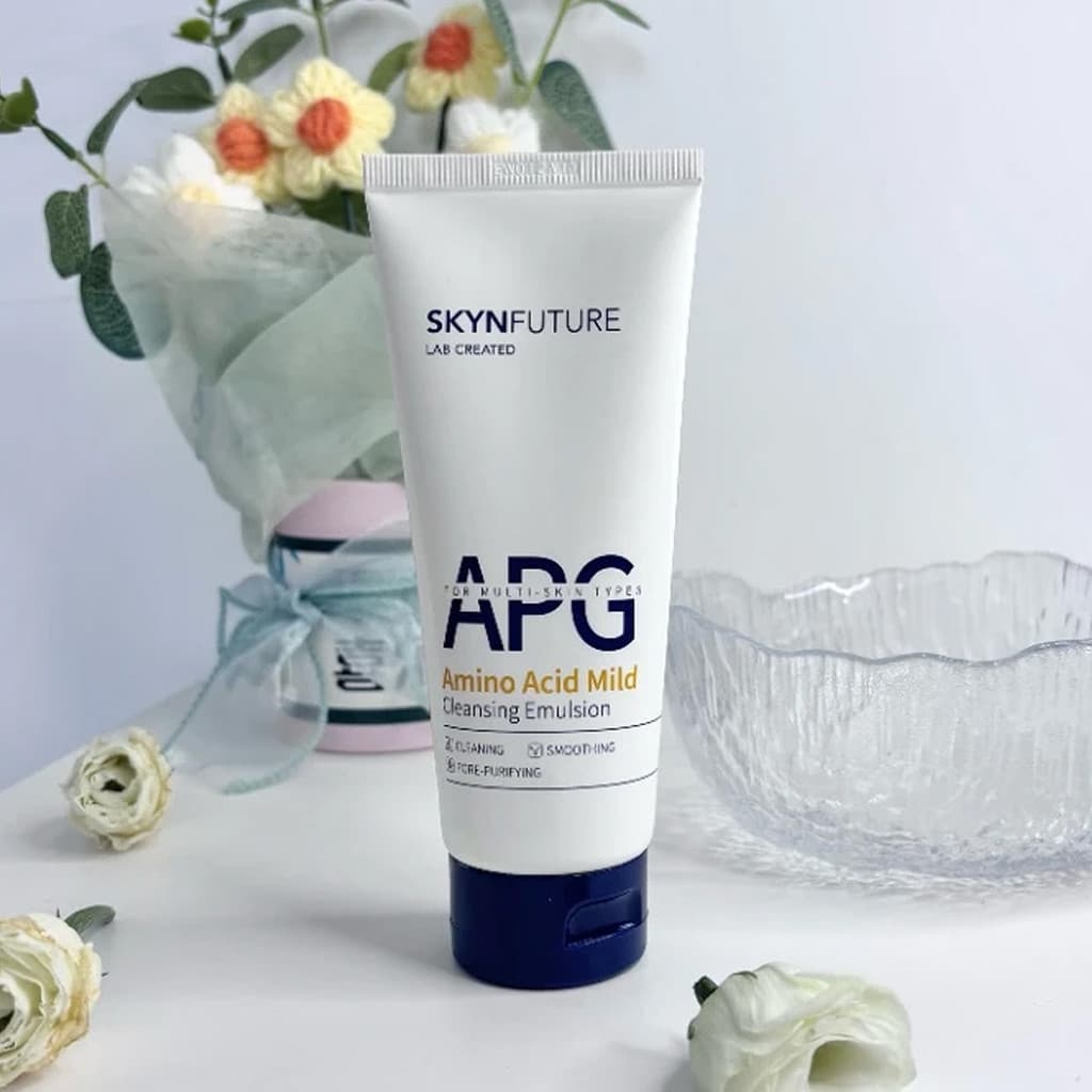 Skin Future APG Aminoácido Limpador Suave 100g Espuma de Limpeza Profunda Limpador Facial Limpeza em Um