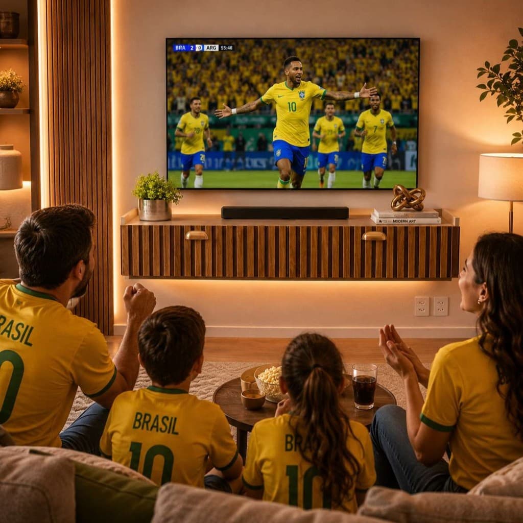 Rack Bancada Home 90 / 120 cm Estante TV Smart Porta Nicho Decoração Sala Quarto Classic Decor