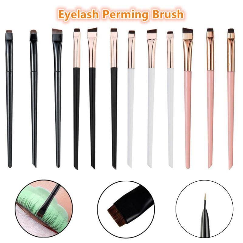 Warmwing Cabeça Plana Perm Escova Estilo De Cílios Laminação Separando Ferramenta Extensão Suprimentos Ferramentas Lash