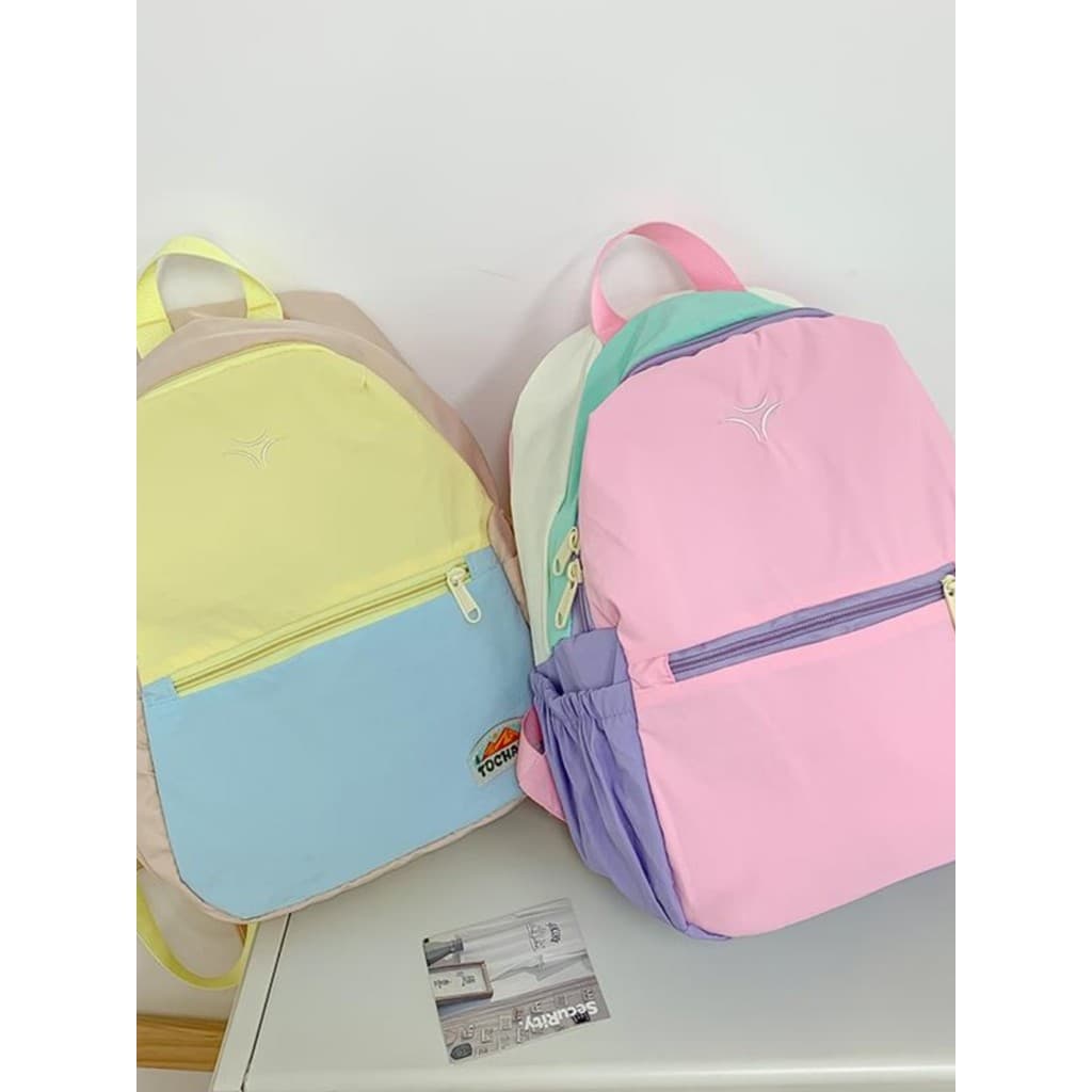 Crianças mochila meninas passeio viagem luz estudantes da escola primária Cram escola ao ar livre primavera outing mochi