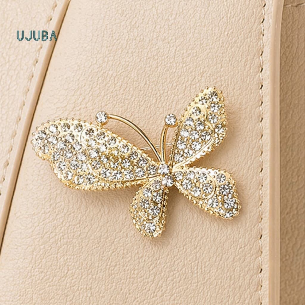 Oxidação Elegante Do Broche Metal Da Joia Borboleta De Ujb Resistente Para Várias Cenas