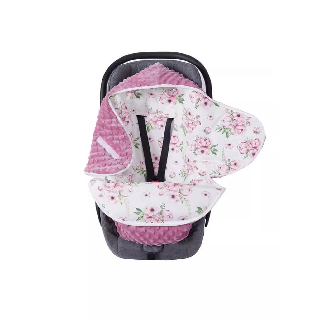 Outono inverno acolchoado cesta Swaddling bebê envoltório carrinho de bebê quente saco de dormir recém-nascido abraço co