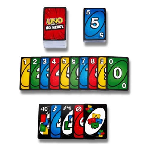Jogo De Cartas Uno No Mercy Edição Especial Brutal Premium