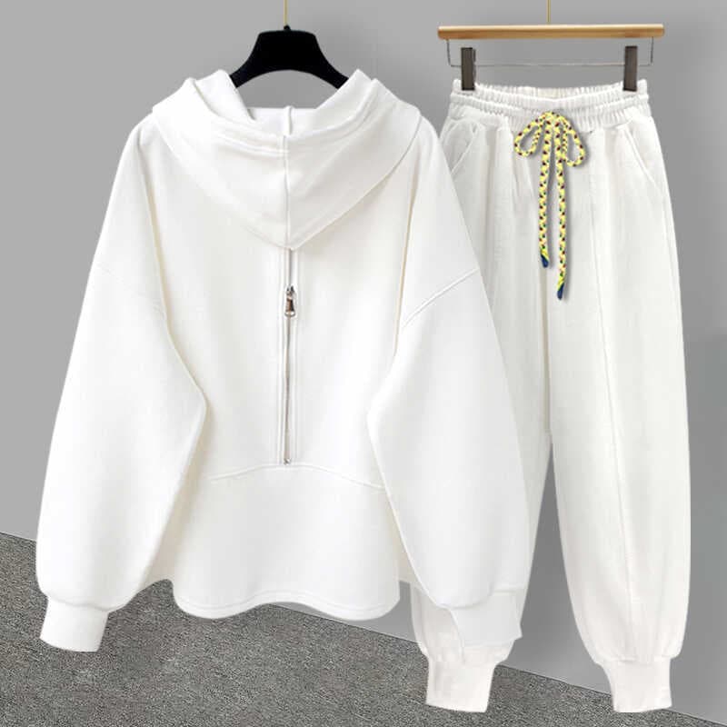 Street Wear zíper Design moletom de manga comprida terno masculino primavera outono inverno na moda solto All-Ma
