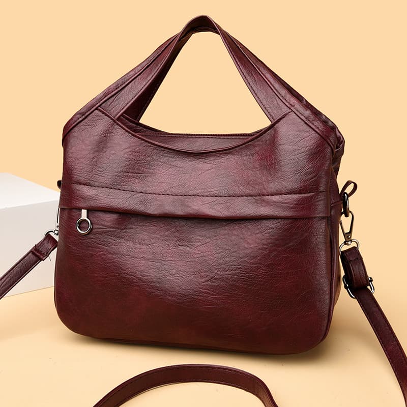 Bolsa feminina Casual mensageiro saco 2026 novo estilo leve bolsa de ombro Multi-camada grande capacidade bolsa de ombro