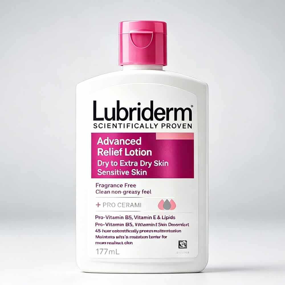 Loção Hidratante para Mãos e Corpo Lubriderm Advanced Therapy Sem Fragrância 
   177ml HVHD