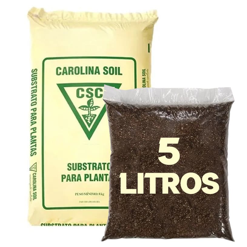 Substrato Carolina Soil Padrão 75H Fracionado Hortaliças Rosas do Deserto Suculentas Morangos
