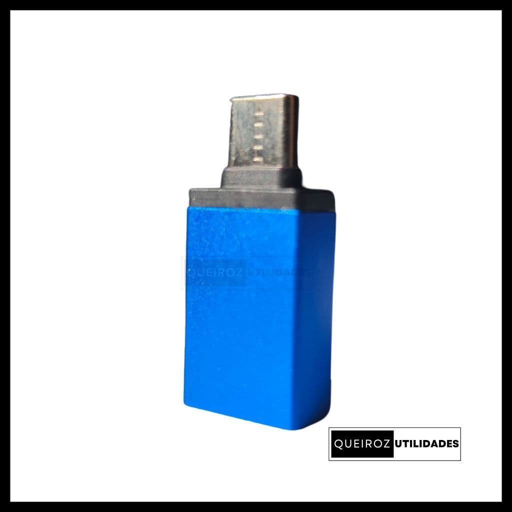 OTG Adaptador  Premium USB3.0 Carregamento Celular Plug Fêmea P/USB-C Macho Tipo C 5g oferta