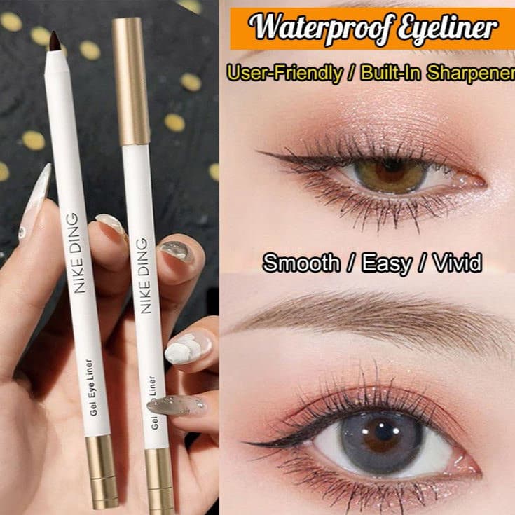 [À Prova D'Água] NKDD Lápis De Olhos/Gel Para Olhos/À Prova De Mancha/Duração Longa/Para Iniciantes