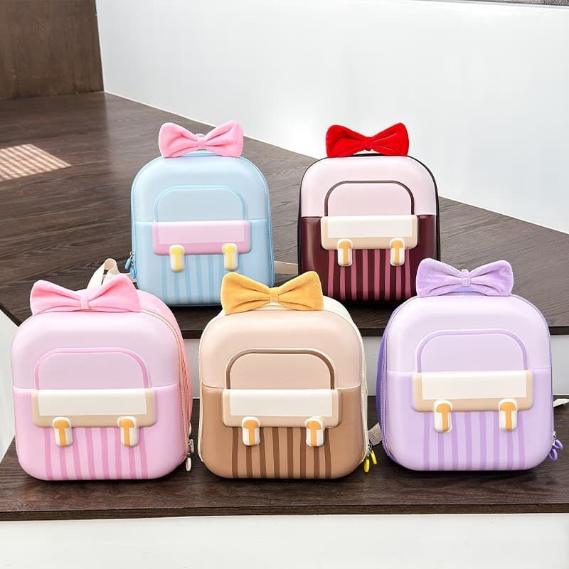 Mochila escolar para estudantes do ensino fundamental, arco doce, leve, meninos, meninas, casca de ovo, novo estilo, moc