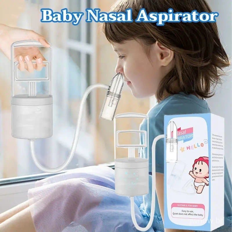 Aoduoyaya Aspirador Nasal para Bebês, Dispositivo de Sucção de Nariz, Removedor de Catarro, Aspirador de Muco para Bebês