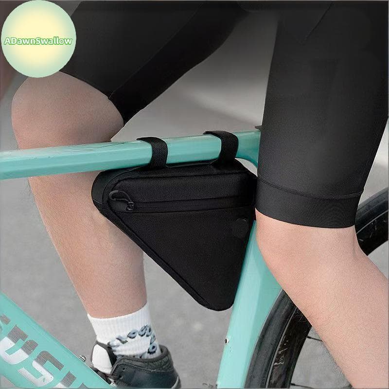 ADS Bolsa Triangular Para Bicicleta , Fita Mágica Resistente A Rasgos , Fixa Armazenamento De Quadro De Mountain Bike ,
