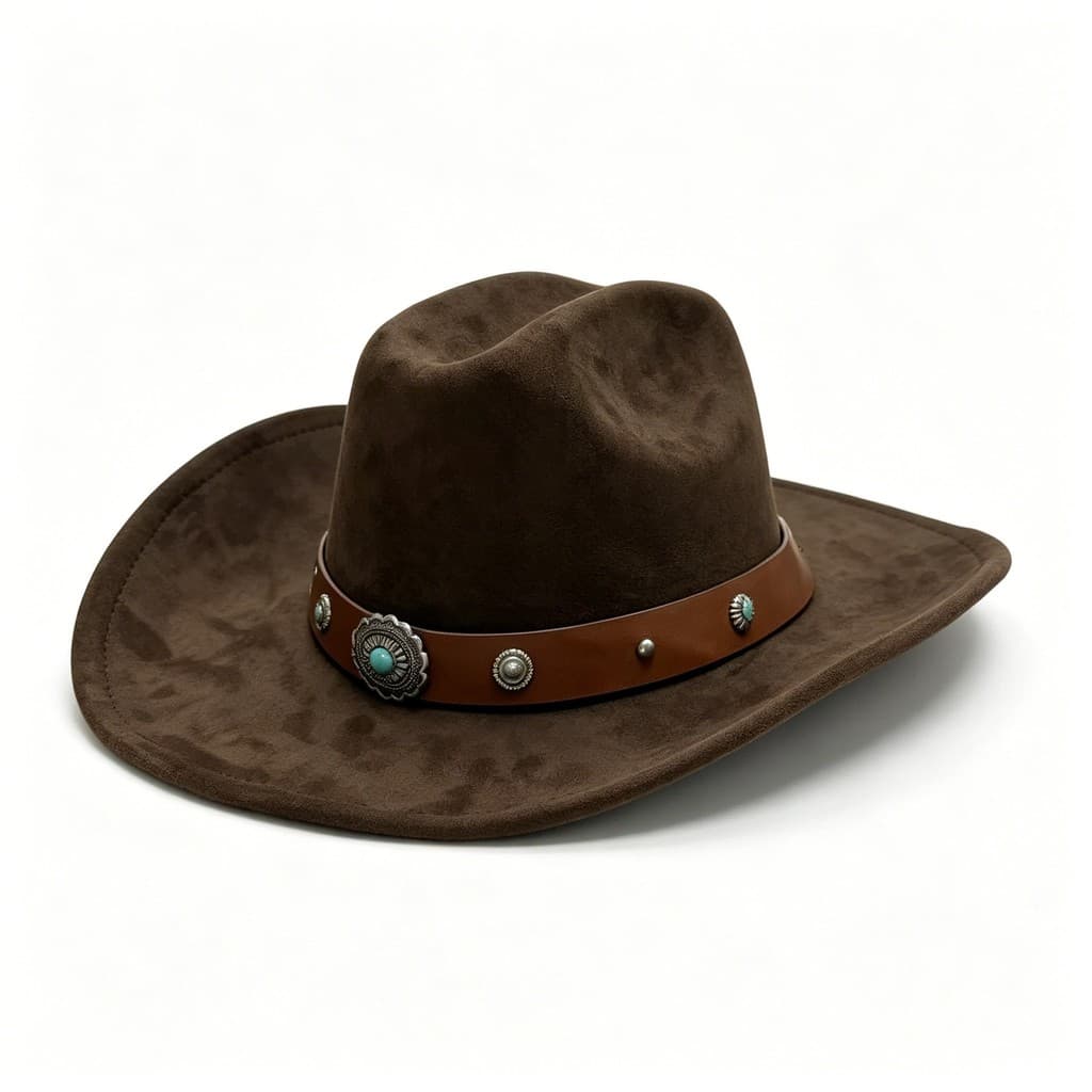 Europeu americano Cross-Border chapéu de feltro panamá pradaria ocidental Cowboy chapéu Retro britânico chapéu de lã enc