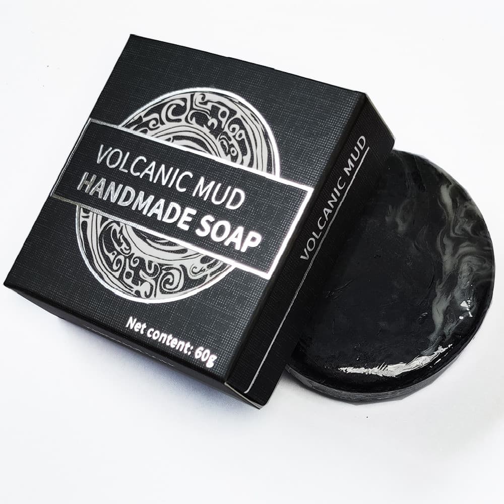 [Pele Saudável] Volcanic Mud Slimming Soap/Sabonete de Lama Vulcânica/Para Rosto e Corpo
