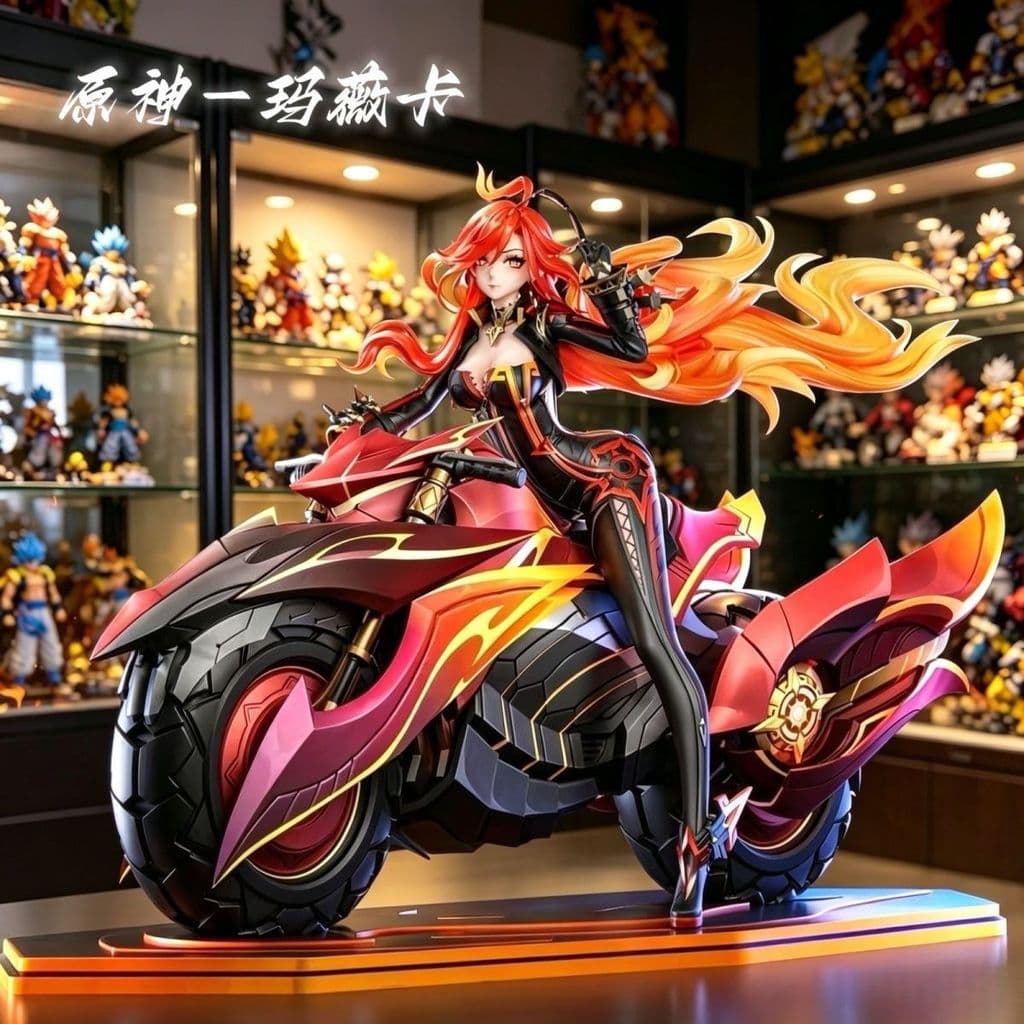Figura Yuanshen [enviado apenas na imagem 9 modelos] bidimensional na moda jogar Anime bonito ornamento modelo presente