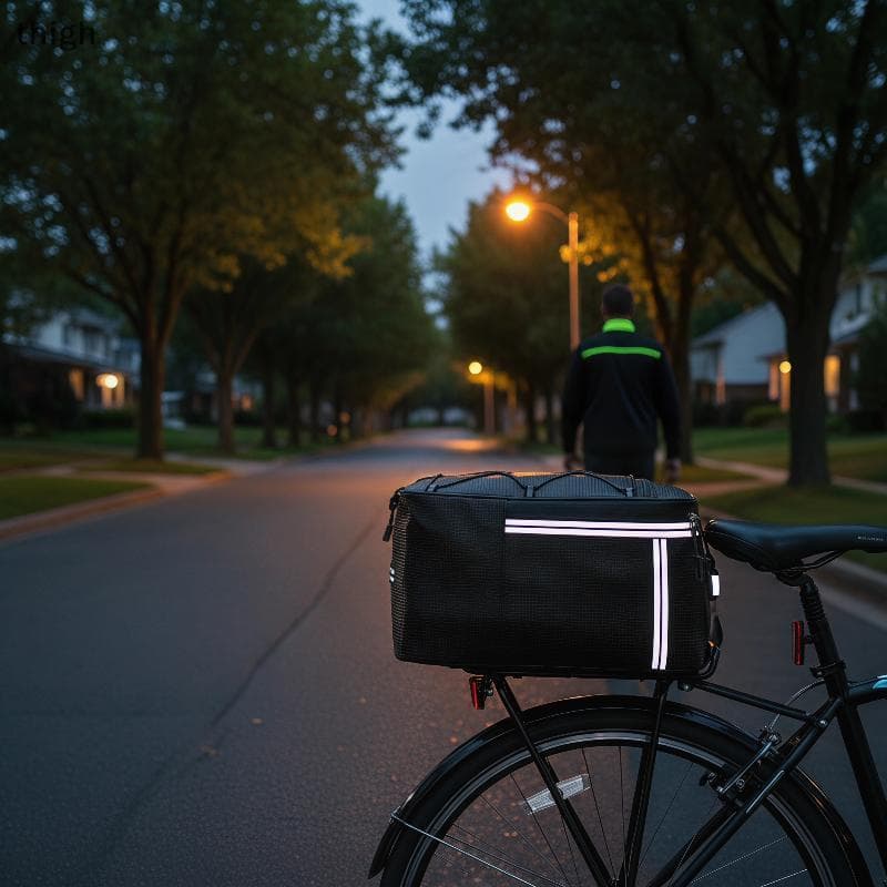 [thigh] Bolsa Para Assento Traseiro De Bicicleta , Porta-Bagagens Ra , Ciclismo , Mountain Bike , À Prova D'água , Bolsa