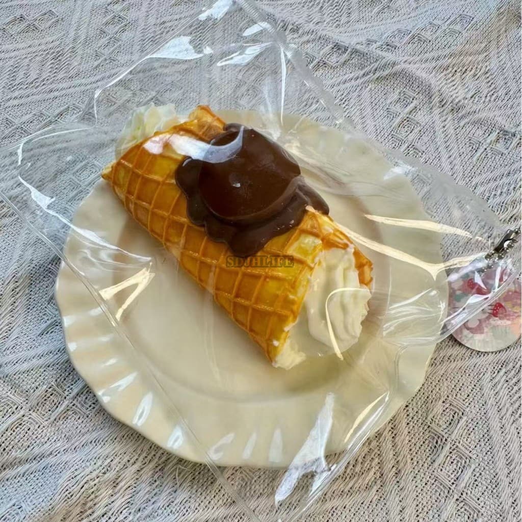 Rolo De Ovo De Silicone De Qualidade Alimentar-Simulação De Sensação De Lama Creme Para Decoração De Cozimento